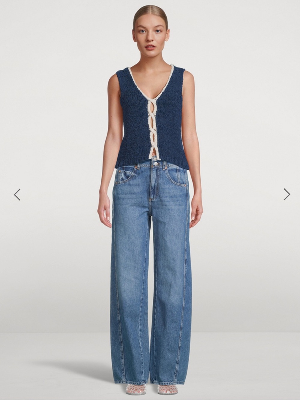 free people Sicily Sleeveless Sweater